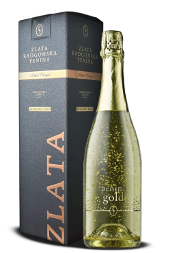 Zlatna Radgonska penina sa listićima zlata (23k)